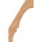 Ekena Millwork 5 1/2"W x 18"D x 30"H Balboa Smooth Knee Brace, Western Red Cedar BRC06X18X30BOA00SWR - alternate 4